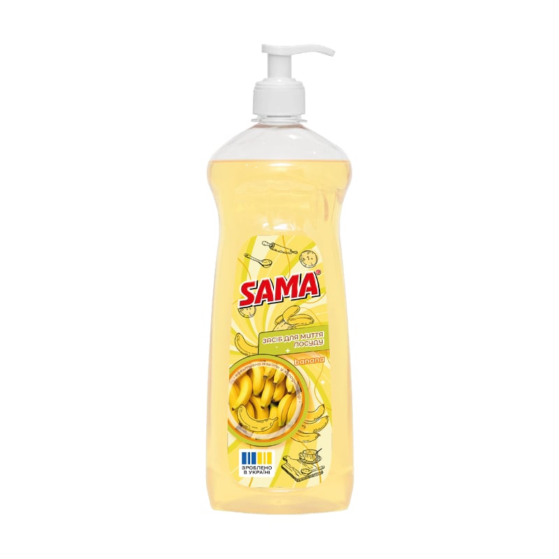 Засіб для миття посуду Sama Banana, 1 кг